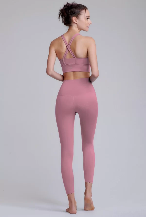 Bright and classic Legging HW 23" - 2, Calm Pink