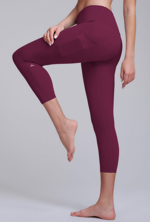 Elemental Legging with pockets HW 23" - 8, Healthy Green