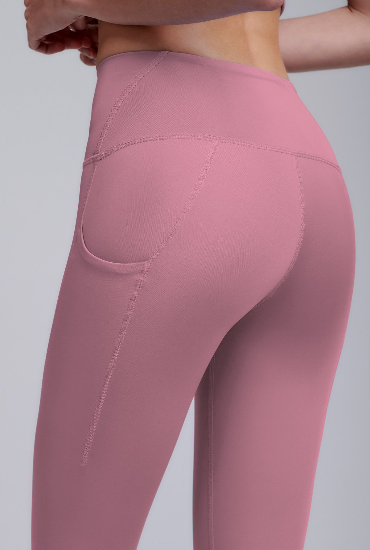 Elemental Legging with pockets HW 23" - 2, Calm Pink