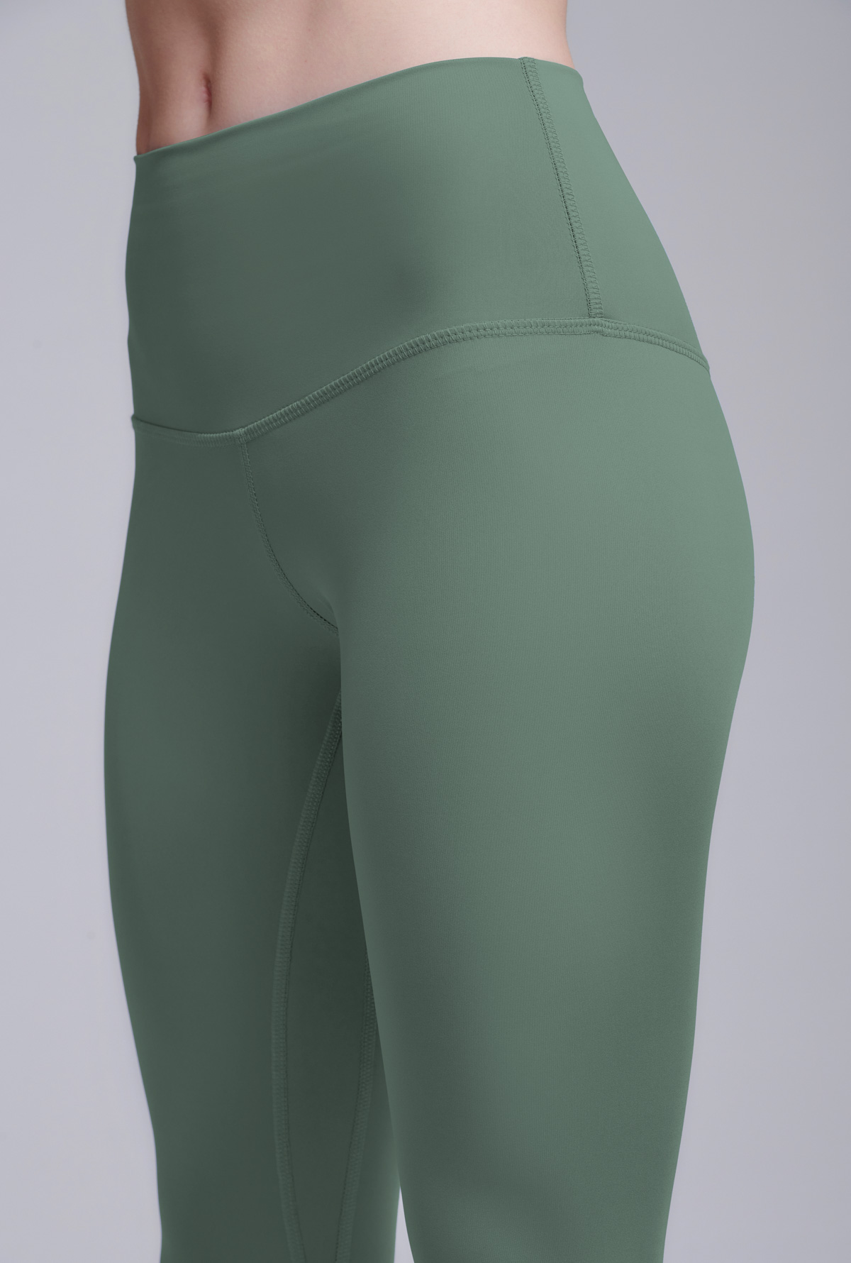 Bright and classic Legging HW 25" - 4, Healthy Green
