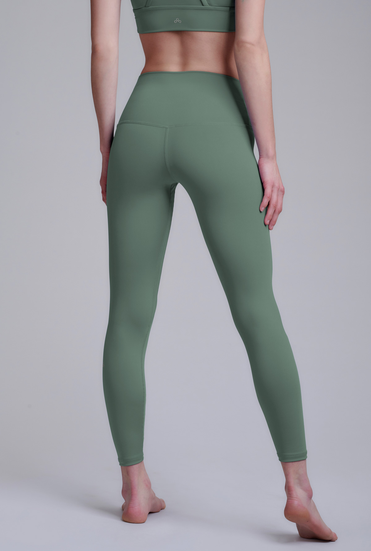 Bright and classic Legging HW 25" - 4, Healthy Green