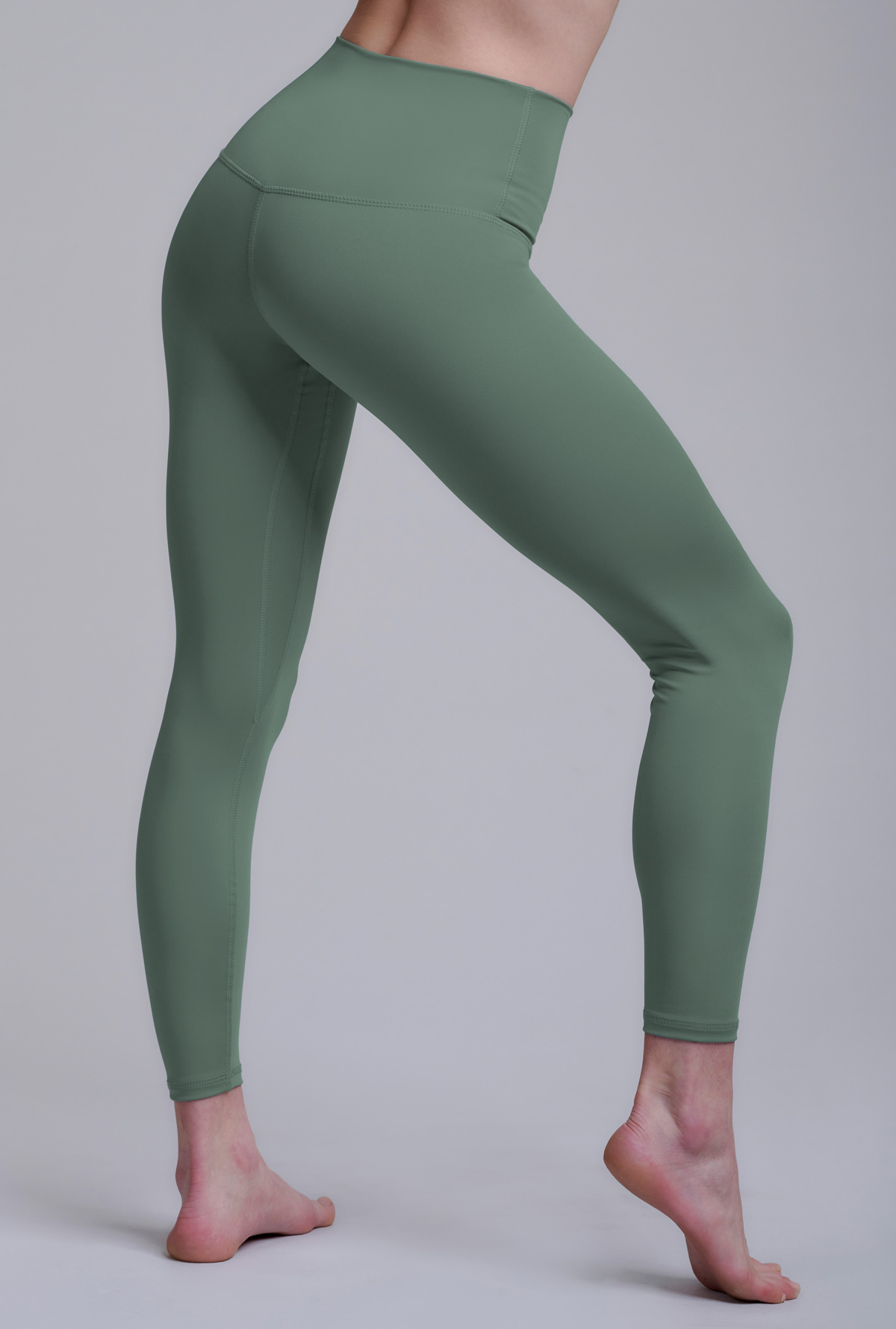Bright and classic Legging HW 25" - 4, Healthy Green