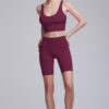 Comfy Short HW 8" - 2, Inspired Wine