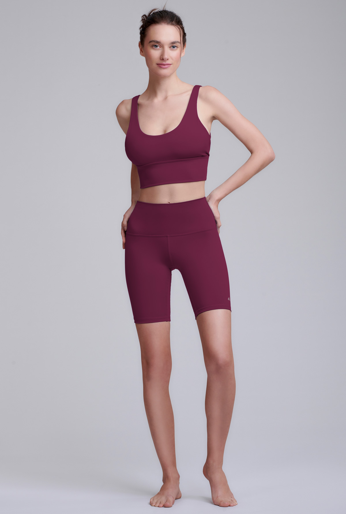 Comfy Short HW 8" - 2, Inspired Wine