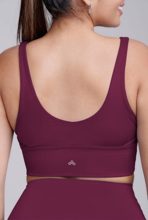Smooth sport Bra A/B cup - 10, Inspired Wine
