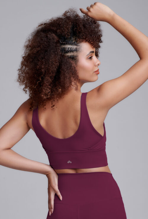 Smooth sport Bra A/B cup - 6, Inspired Wine