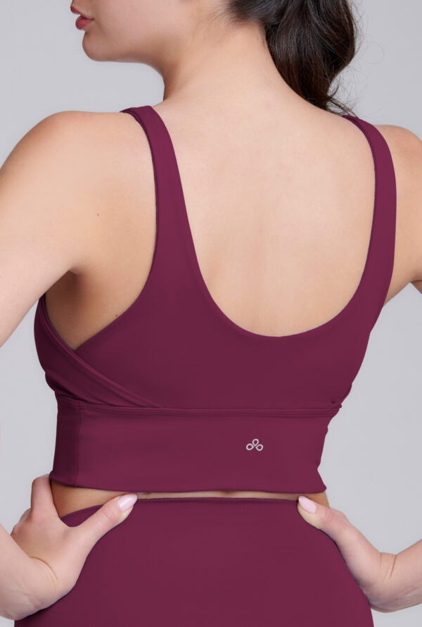 Smooth sport Bra A/B cup - 8, Inspired Wine