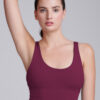 Smooth sport Bra A/B cup - 8, Inspired Wine